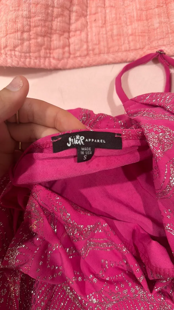 pink prom dress Size 4 - Image 5