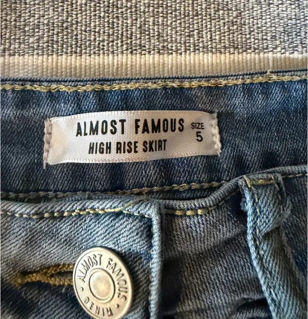 Almost Famous Jean Skirt - Image 2
