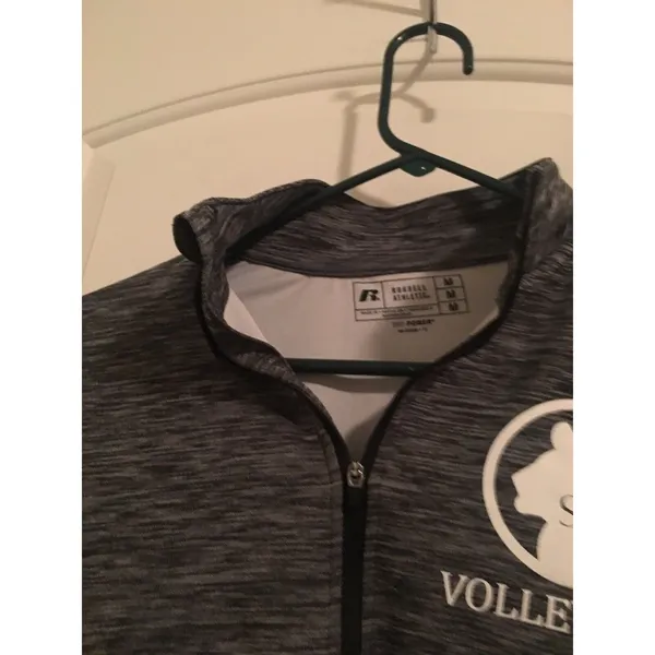 Russell Women's Medium Active 1/4 Zip Pullover Jacket Top St. Leo Volleyball - Image 5