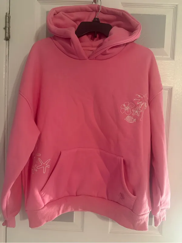 Altar’d State Hibiscus Paradise Hoodie Sweatshirt - Image 3