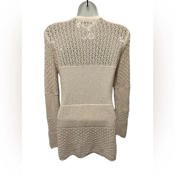 AE American Eagle Y2K Fairy Duster Crochet Grunge Mid Length Cardigan Sz S - Image 5