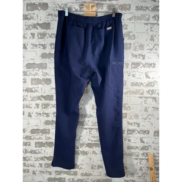 Figs | women blue straight leg scrub pants - Image 8
