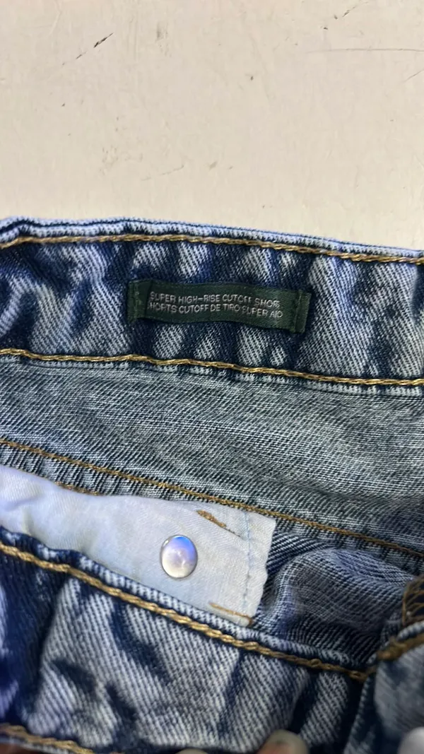 Target High Waisted Denim Shorts - Image 3