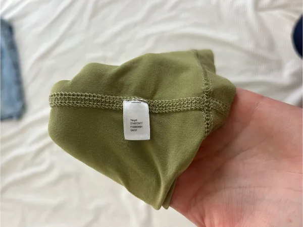Target Women’s Racerback Tank Top in Olive Green - Image 6