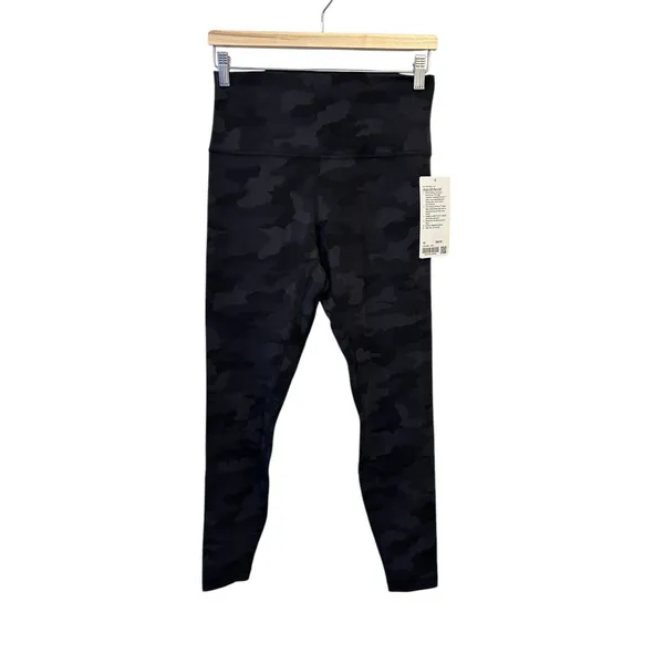 NEW Lululemon Align 28" size 10 Heritage 365 Camo Deep Coal Multi - Image 3