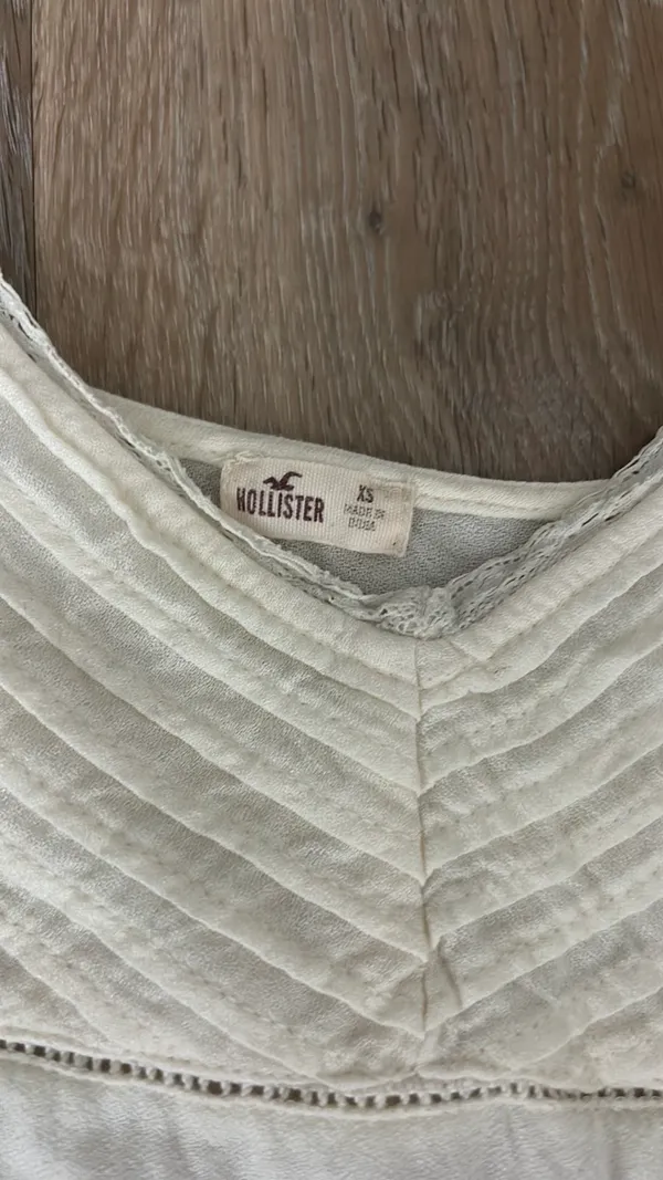 Hollister Tank Top White - Image 2