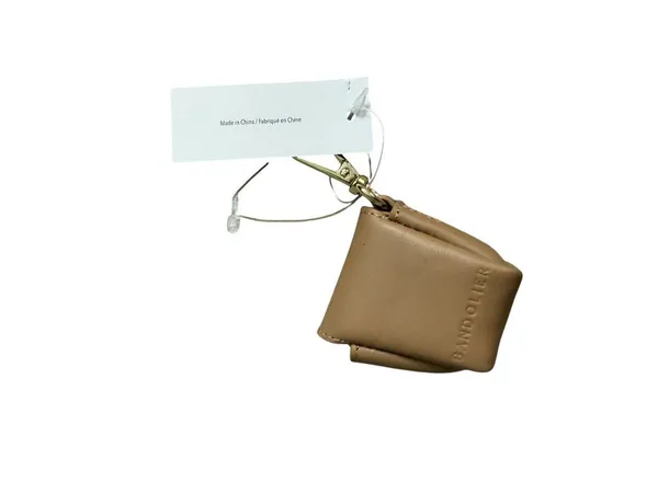 BANDOLIER Tan Clip on AirPod Pouch NEW NWT - Image 4