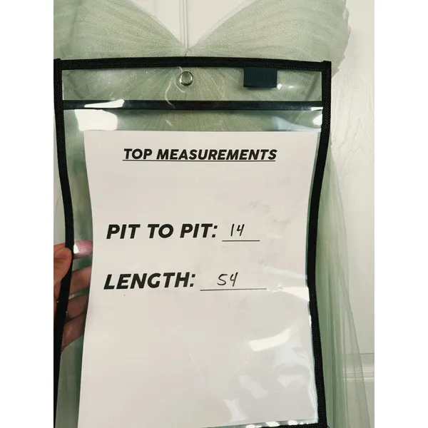 Jenny Yoo Annabelle Strapless Tulle Gown Maxi Dress Size 4 Green Wedding Formal - Image 8