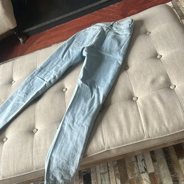 Adika‎ Light Washed Distressed Denim Jeans Size XS - Image 7
