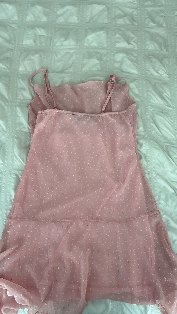 Pink mini dress - Image 4