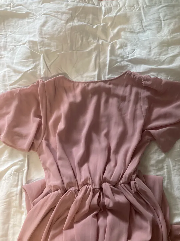 Faux Wrap Maxi Dress - Image 2
