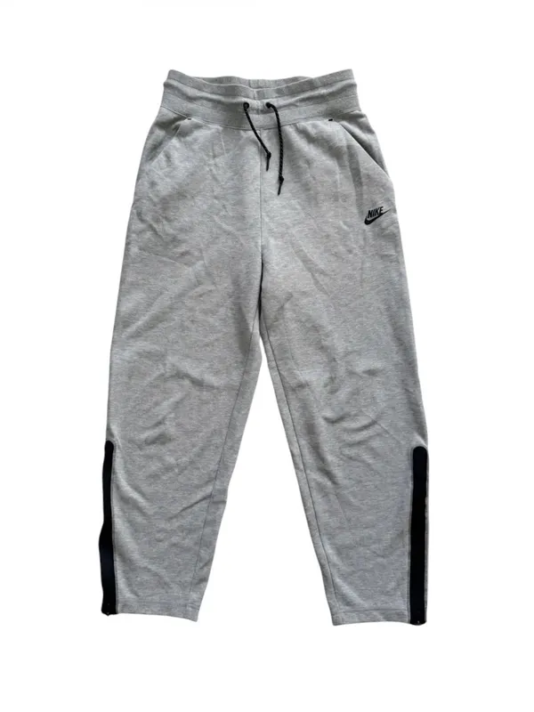 Nike Tech Gray Fleece Sweats Size Medium - Image 2