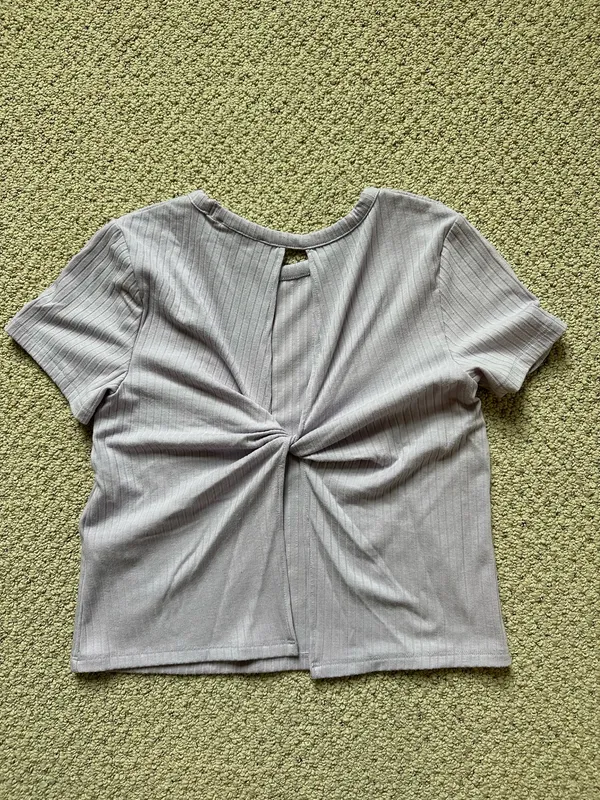 Hollister Top Short Sleeve Violet S - Image 2
