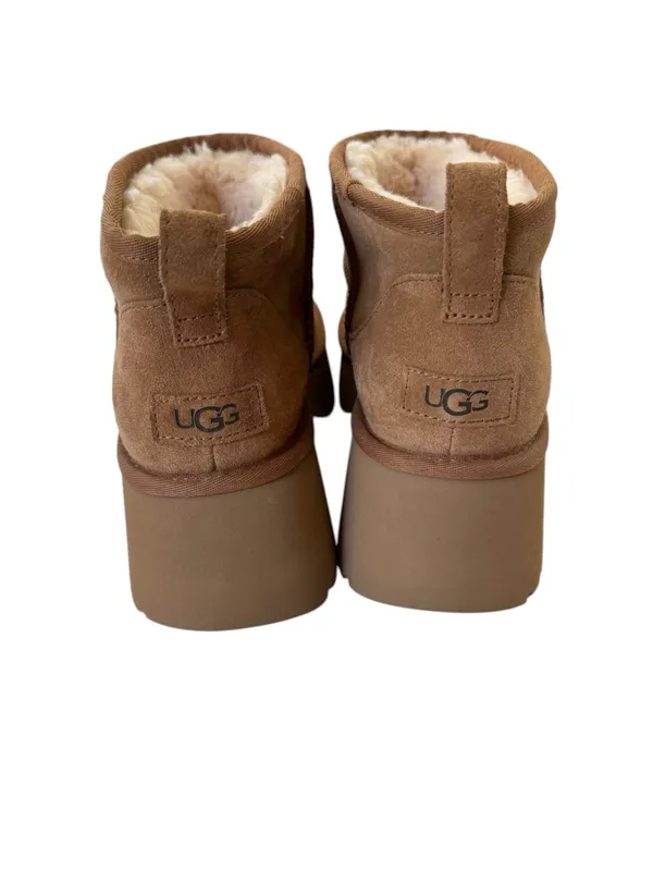 NEW UGG Classic Ultra Mini New Heights Platform Boot Women Size 12 with Flaw - Image 7