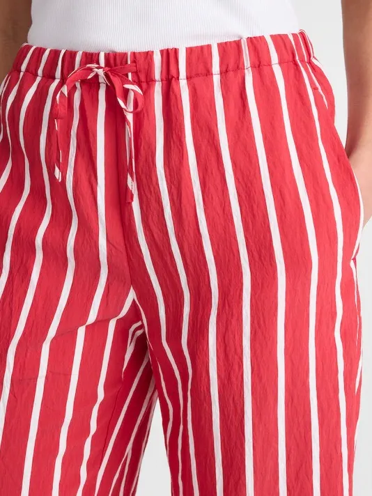 Madewell Pull On Pants in Varsity Red Size Small NWT - Image 5
