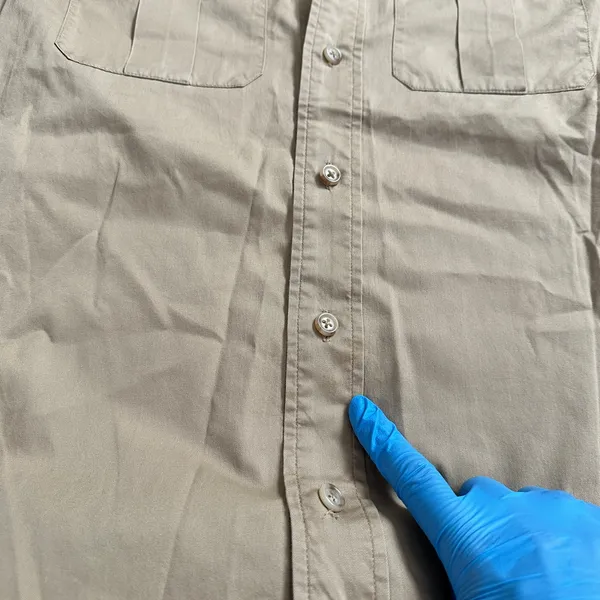 NWT Vintage Ralph Lauren Desert Explorer Maxi Dress Button Up Long Sleeve Tan - Image 15