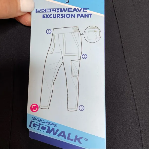 SKECHERS PERFORMANCE Womens GoWalk Excursion Trail Hiking Pants Size Small - Image 11