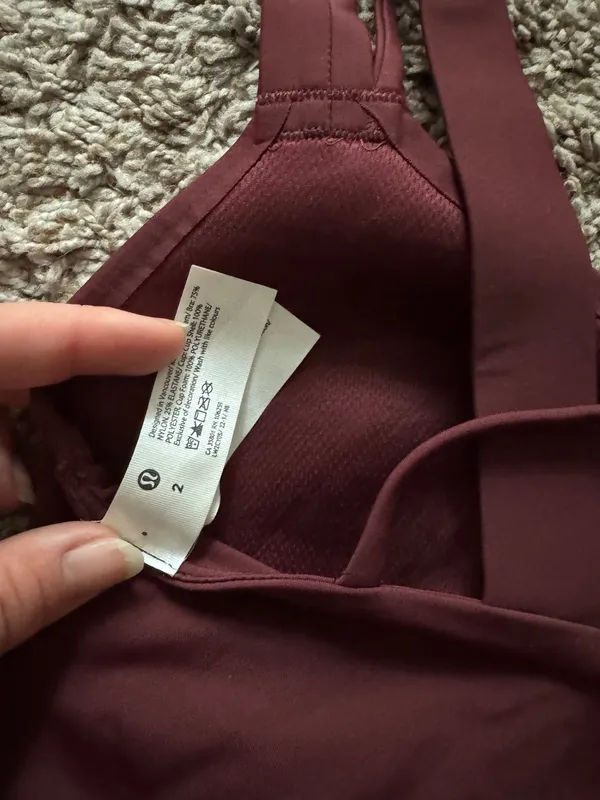 Lululemon Like A Cloud Longline Bra B/C - Image 3