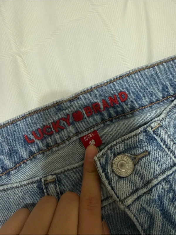 Lucky Brand Zoe High Rise Straight - Image 3