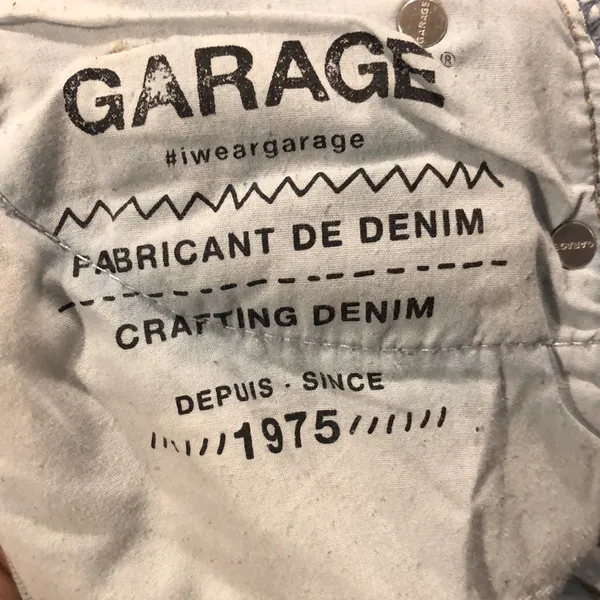 Garage Light Wash Distressed Straight Leg Jeans - Image 8