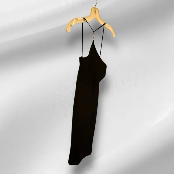 Line and‎ Dot Black Maxi Dress nwt - Image 4