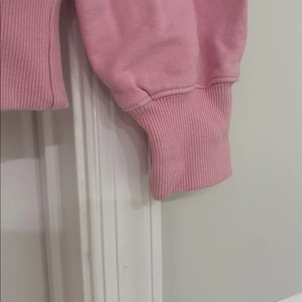Ami De Coeur-Embroidered Sweatshirt In Pink - Image 8
