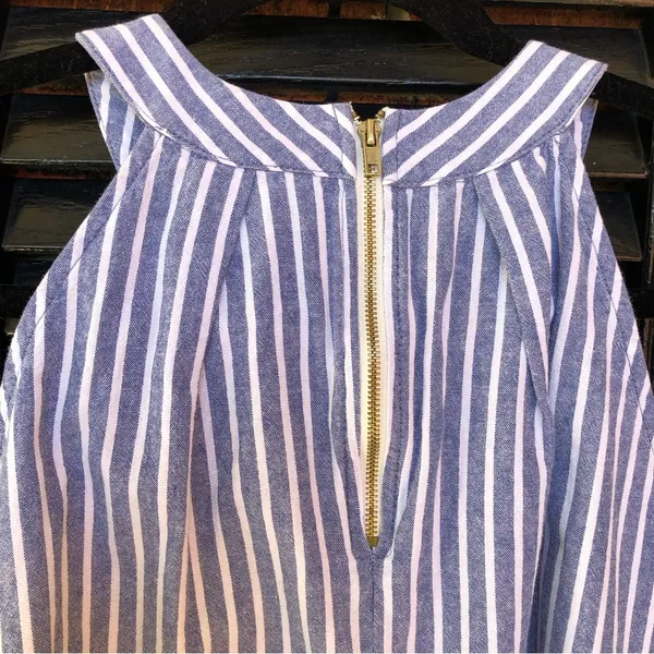 Altar'd State Striped Linen Top Blouse M - Image 4