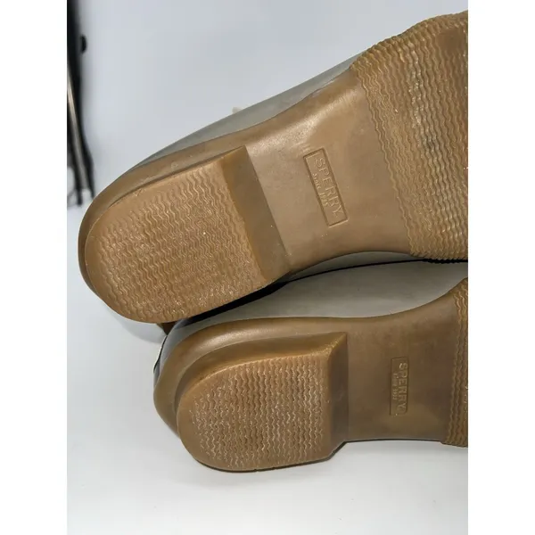 Sperry Beige Upper/Putty Rubber Women's Saltwater Jetty Duck Boots Size 9 - Image 13