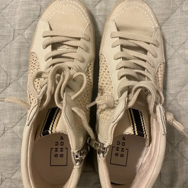 SHU SHOP Samantha Sneakers Tan Size 10 - Image 3
