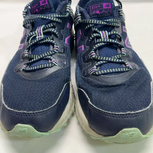 New Balance Sneaker Navy/Purple Rugged Design‎ W/Traction for Trails/Walking 10 - Image 3