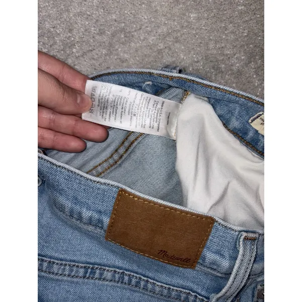 Madewell Jeans Womens 27 Blue The Perfect‎ Vintage Light Wash High Rise - Image 5