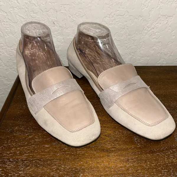 Hispanitas Joy Is A Choice Slip On Suede Leather Loafer Shoes Size 41 (10-10.5) - Image 2