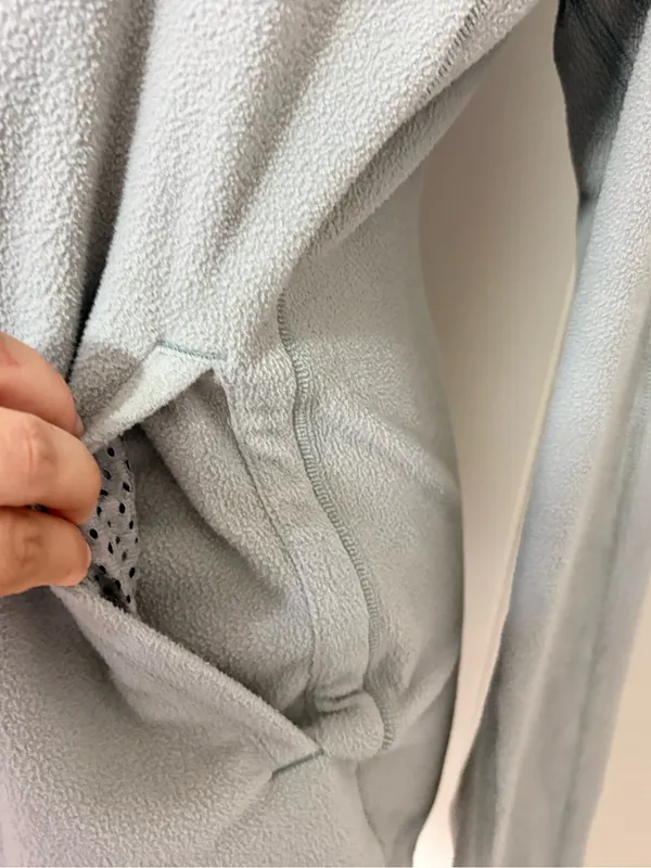 Patagonia Women’s Micro D Full Zip Fleece Jacket Gray Size L SP20 25416 - Image 6