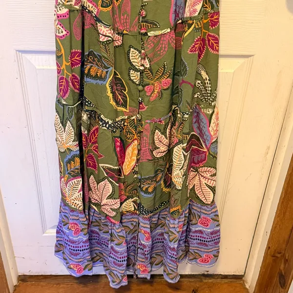 Farm Rio Wild Jungle Maxi Dress nwot - Image 4