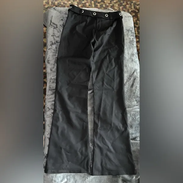 White Fox Boutique Last Night Pants in Black Size Medium New with tag - Image 8