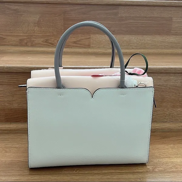 spencer medium satchel Bag Parchment - Image 3