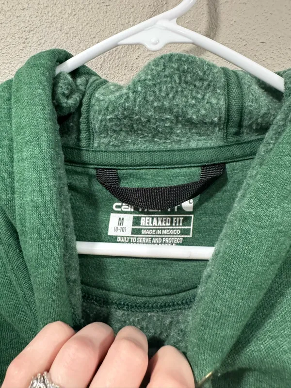 Carhartt Relaxed Fit Green Hoodie - Image 3