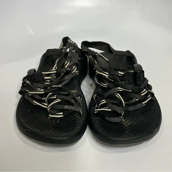 Chacos women's Z sandals adjustable black and white size 6‎ - Image 2