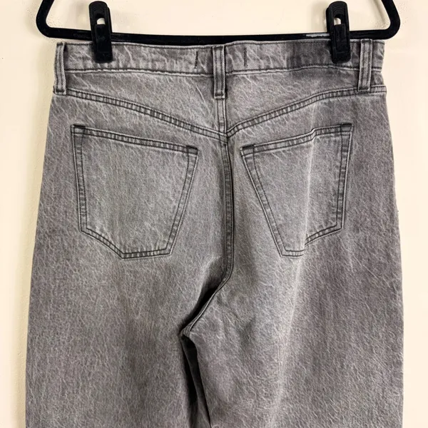Abercrombie & Fitch The Loose High Rise Washed Black Relaxed Jeans 30/10L - Image 5