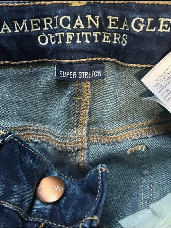 American Eagle Super Low Jegging Jeans — Size 4 Short 278 - Image 3
