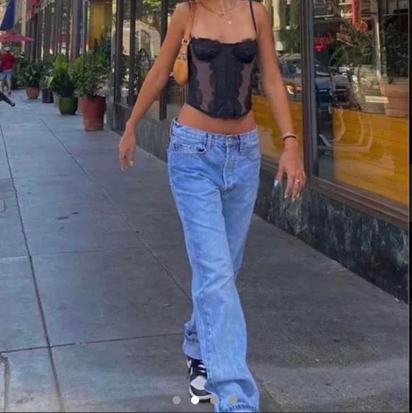Urban Outfitters Out from Under Modern Love Corset Top Black - Image 7