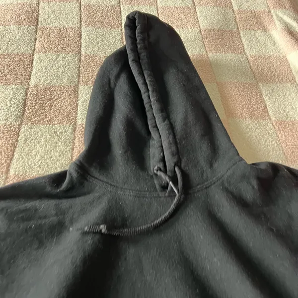 Gildan Men's Black Hoodie Sweater - Image 2