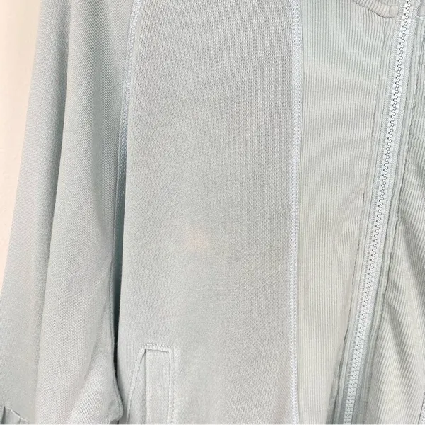 Anthropologie Saturday Sunday oversized Zip-Up Sweatshirt - Image 9