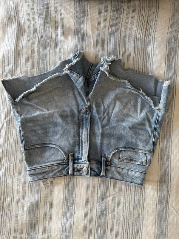 Good American Denim Shorts High-Rise - Image 7