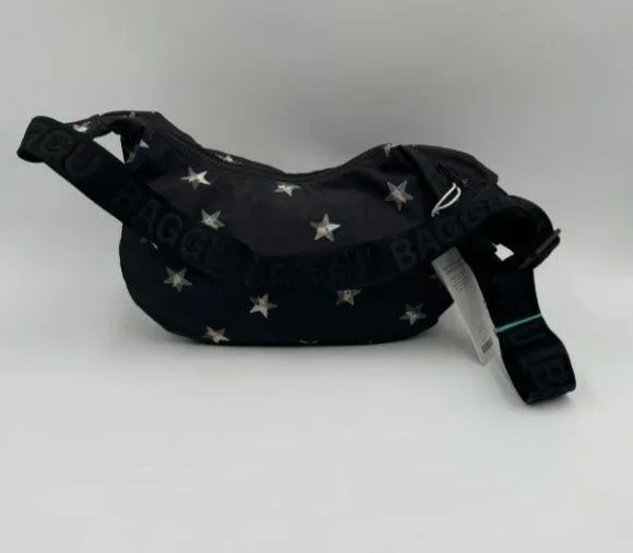 NWT Baggu Medium Nylon Crescent Bag Stars - Image 2