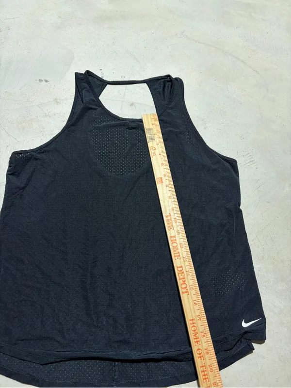 Nike Black Racerback Athletic Tank Top large - Image 6