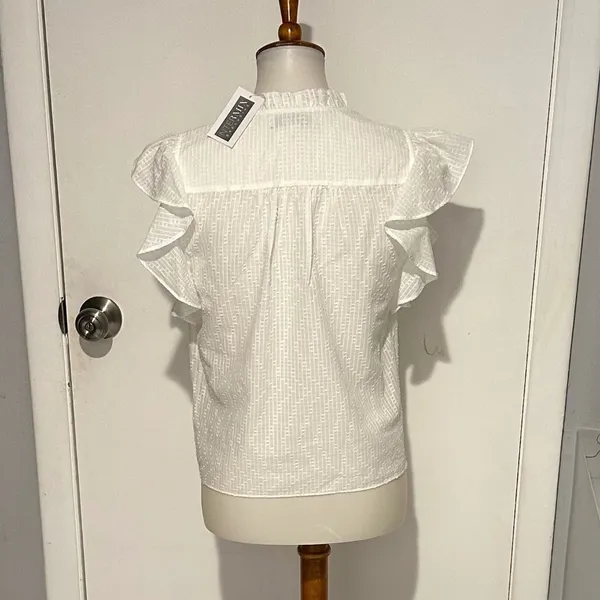 Intermix‎ Florance Flutter Sleeve Blouse NEW With Tags - Size S. - Image 3