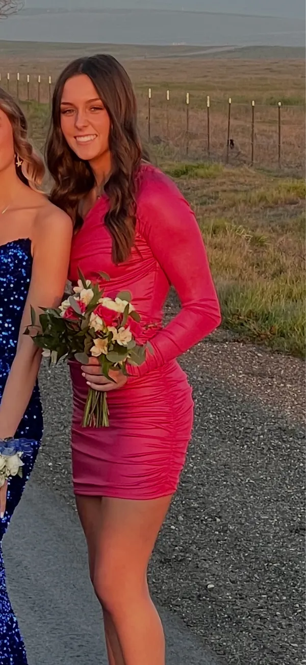 Pink Lucy in the Sky Dress - Image 4