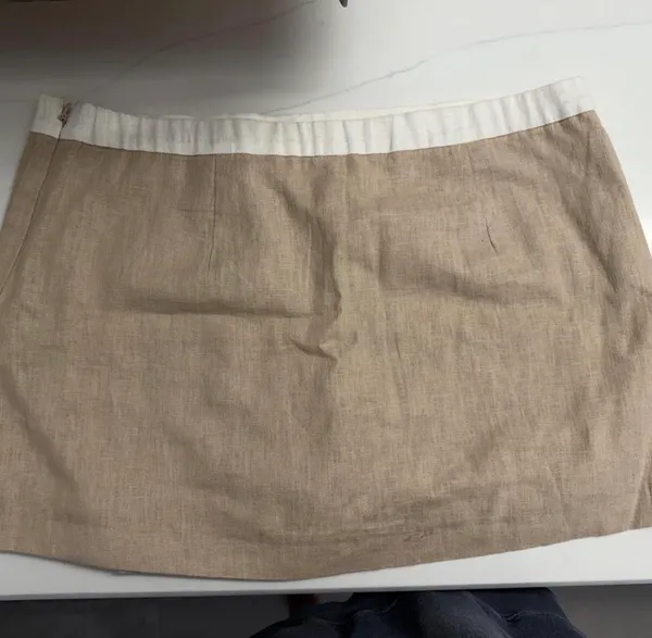 Abercrombie Linen Skirt Mini - Image 4