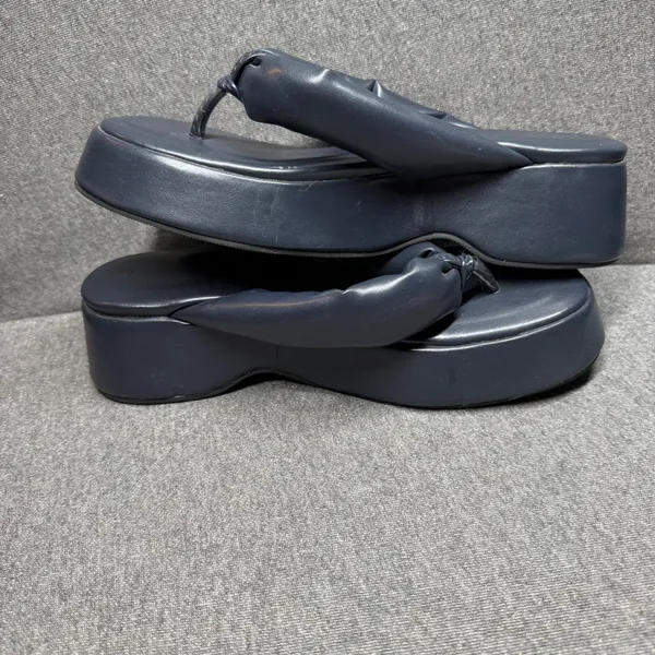 Chunky Y2K Style Platform Thong Sandals Padded Flip‎ Flop Unbranded 9.5 - Image 5